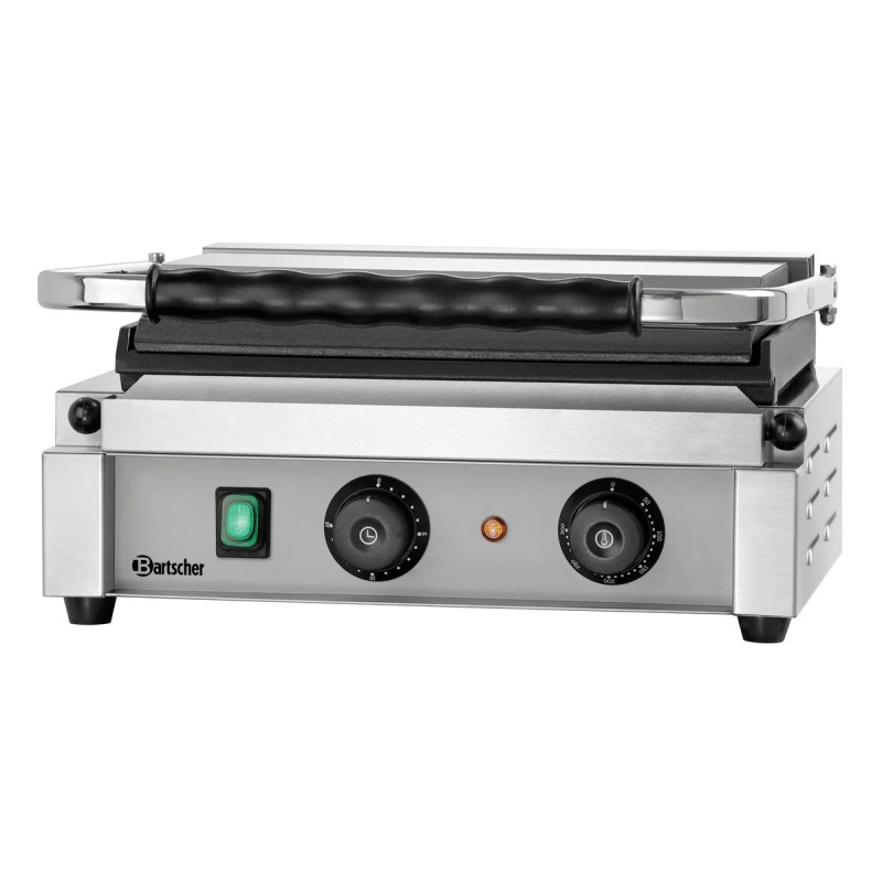 Kontaktgrill Panini-T 1G – programmierbar, 2200 W | bartscher