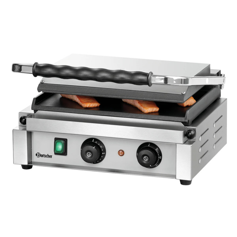 Kontaktgrill Panini-T 1G – programmierbar, 2200 W | bartscher