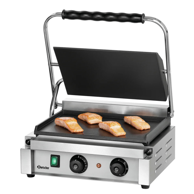 Contact Grill Panini-T 1G – Cast Iron Plates | bartscher