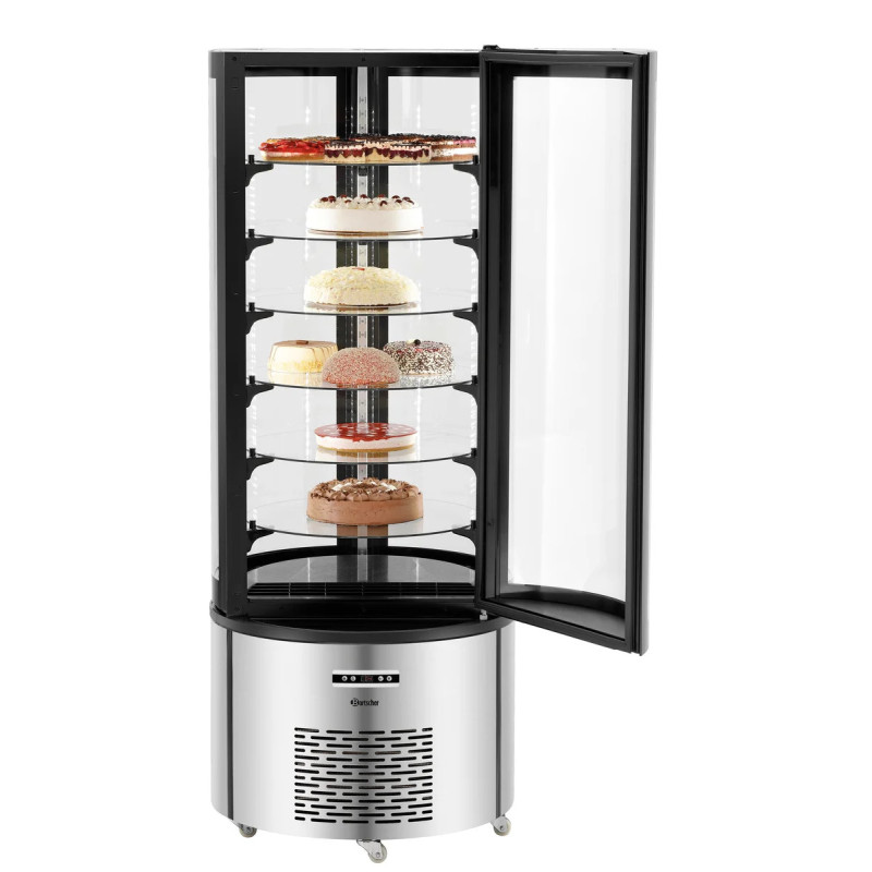 Vitrine d'exposition 400L avec éclairage LED – bartsch er