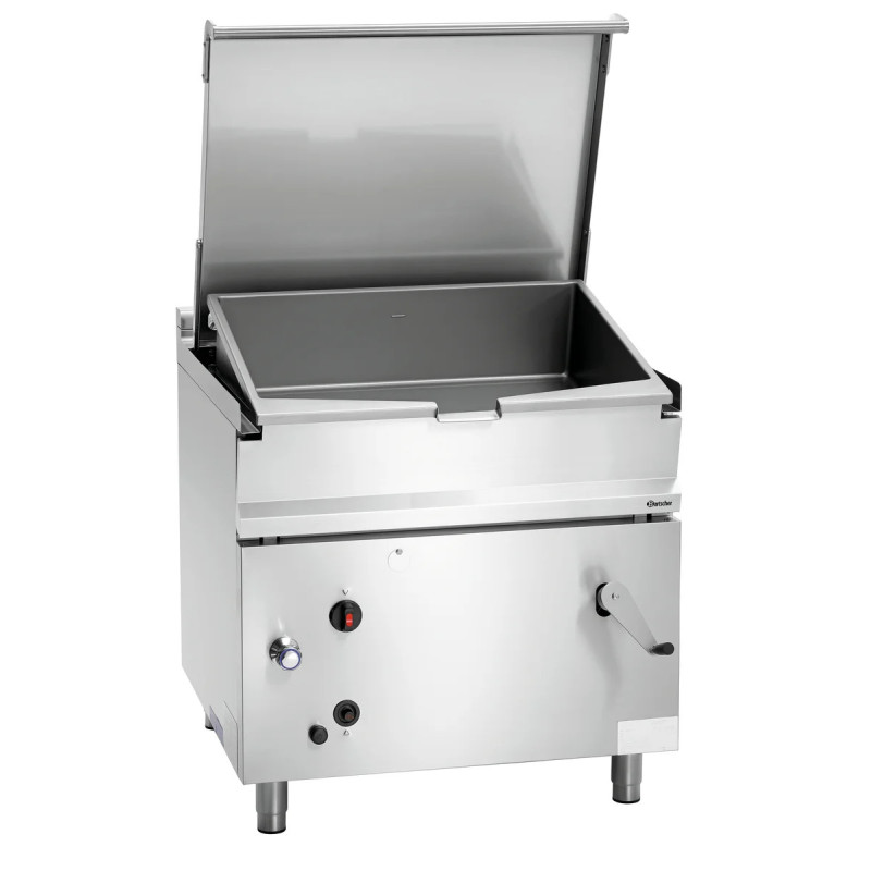 Kippbratpfanne G80LHK – 80L Gas, höhenverstellbar | bartscher