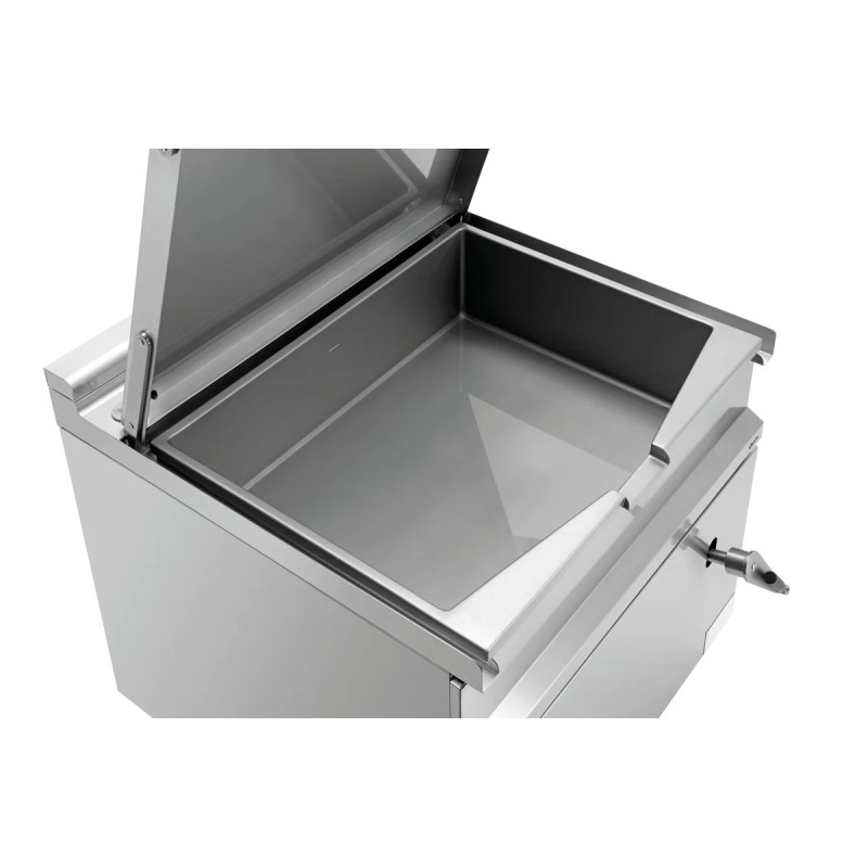 Poêle à frire inclinable 70L – Puissante 9900W | bartsch er
