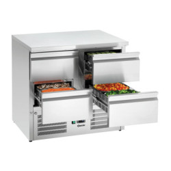 Comptoir réfrigéré mini 900S4 4 tiroirs | bartscher