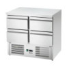 Comptoir réfrigéré mini 900S4 4 tiroirs | bartscher