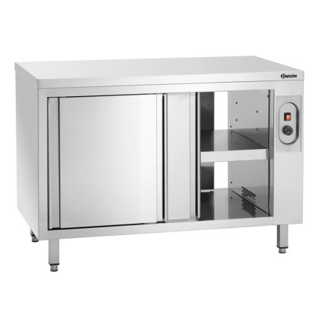 Armoire chauffante 1200 mm porte coulissante | bartschER