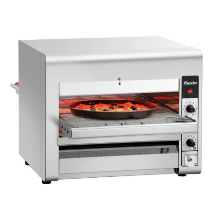 Durchlaufpizzaofen 3600TB10 mit Edelstahlkammer | bartscher