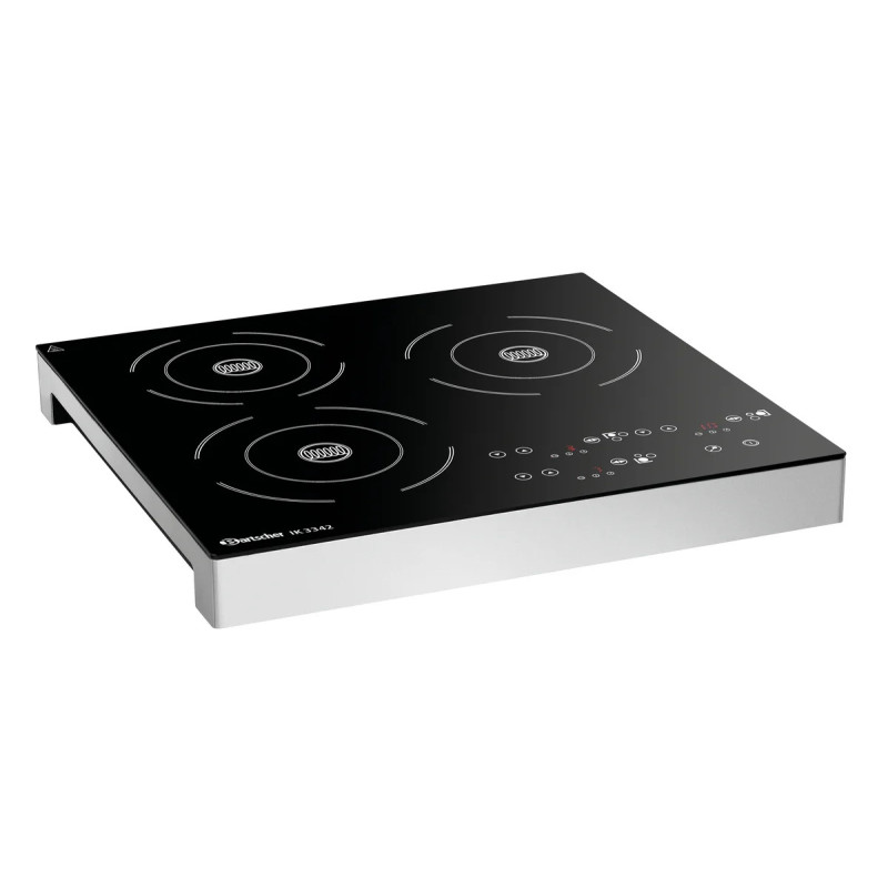 Induktionskocher IK 3342 – 3 Kochstellen, 3400 W | bartscher