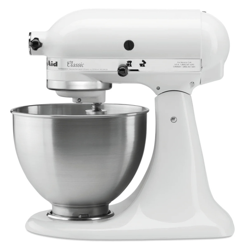 KitchenAid 5K45SSEWH Küchenmaschine 4,28L – bart­scher