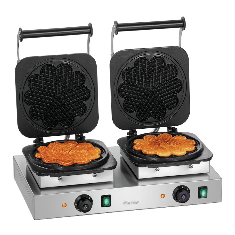Gaufrier 2HW211 double plaques fonte – bartscher