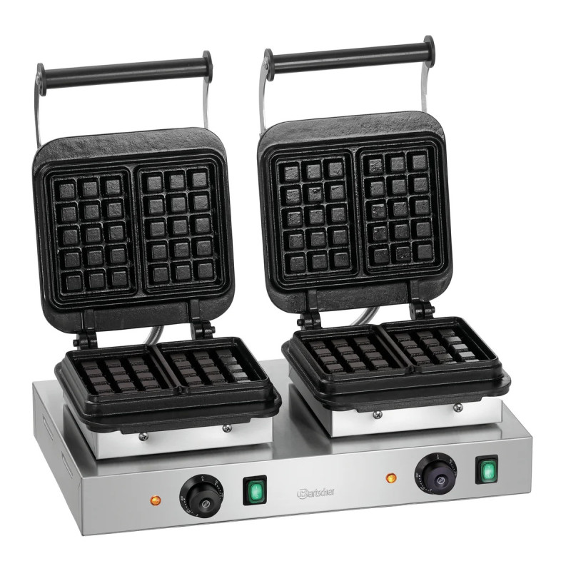 Gaufrier 2BW160-101 double plaques fonte – Bartscher