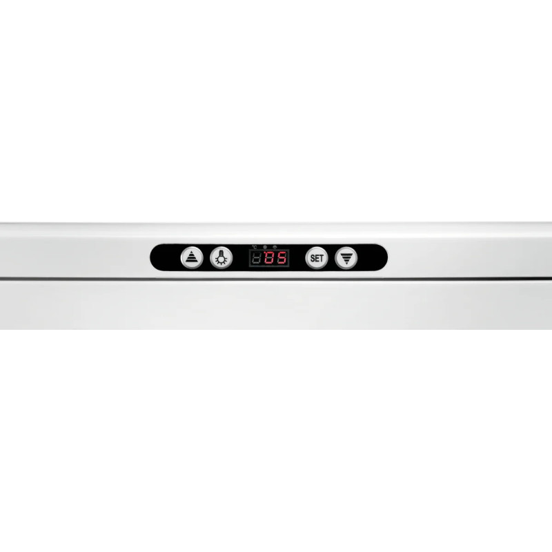 Kühlvitrine 235L-W – digitale Temperatur, LED | bartscher