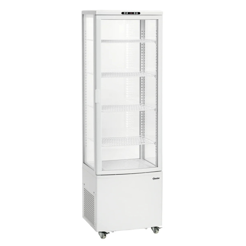 Vitrine réfrigérée 235L – double vitrage, LED | bartschER