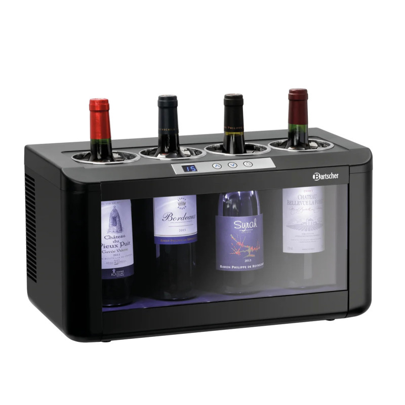 Cave à vin 4FL-100 – Refroidisseur compact 4 bouteilles | bartschER