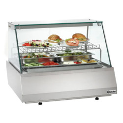 Refrigerated Display 2/1 GN with Sliding Glass Door | bartscher