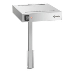 Wärmelampe 12-150 – 500 W Edelstahl | bartscher