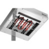 Wärmelampe 12-150 – 500 W Edelstahl | bartscher