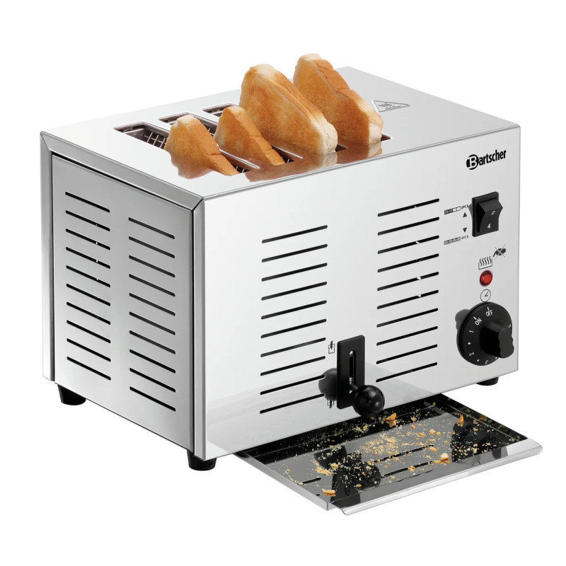 Grille-pain TS40 4 fentes 1800W – bartsch er