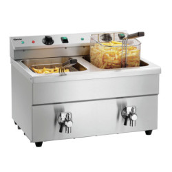 Induction Deep Fat Fryer 2x8L – Precise Control | bartscher