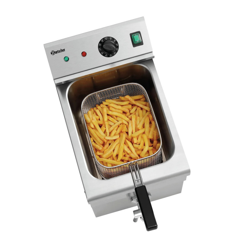 Induktions-Fritteuse 8L Plus – effiziente Temperaturkontrolle | bartscher