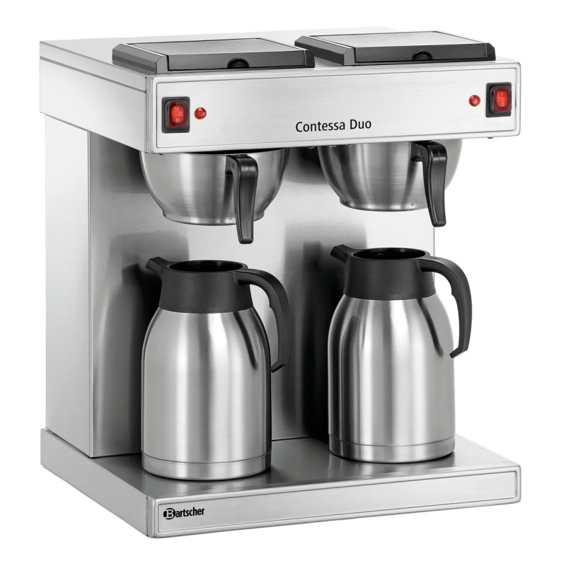 Kaffeemaschine Contessa Duo – 2 L, 2800 W | bartscher