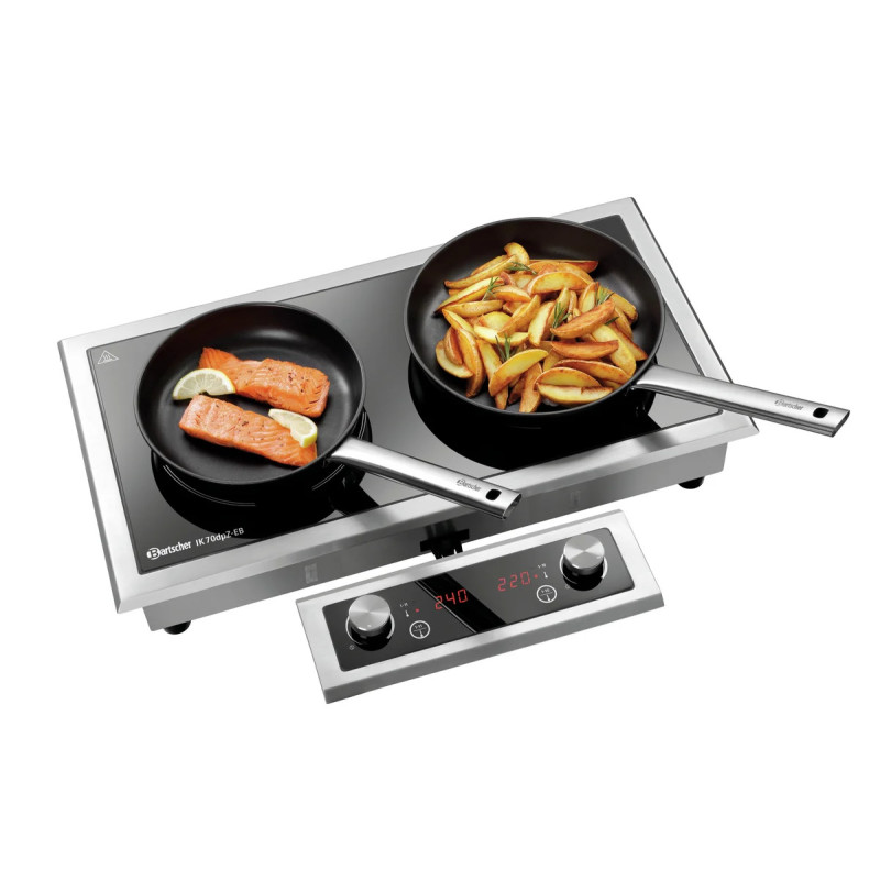 Induction cooker IK 70dpZ-EB – Dual Hob Power | bartscher