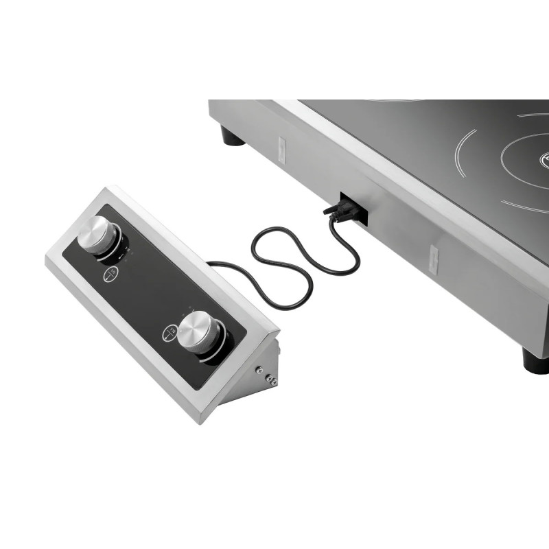 Induction cooker IK 70dpZ-EB – Dual Hob Power | bartscher