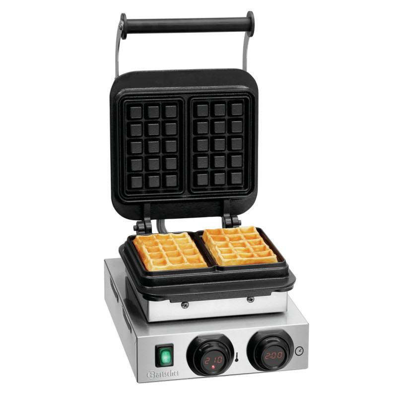 Waffeleisen MDI 1BW160-101 mit digitaler Steuerung | bartscher