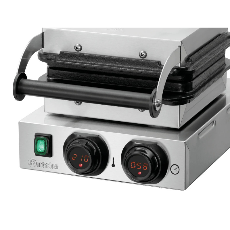 Waffeleisen MDI 1BW160-101 mit digitaler Steuerung | bartscher