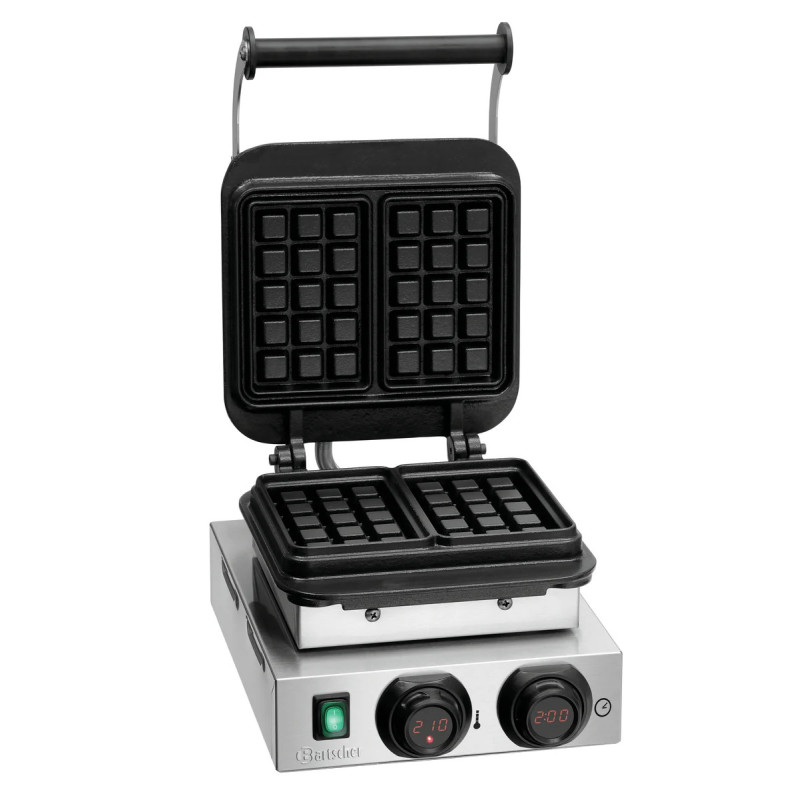 Waffeleisen MDI 1BW160-101 mit digitaler Steuerung | bartscher
