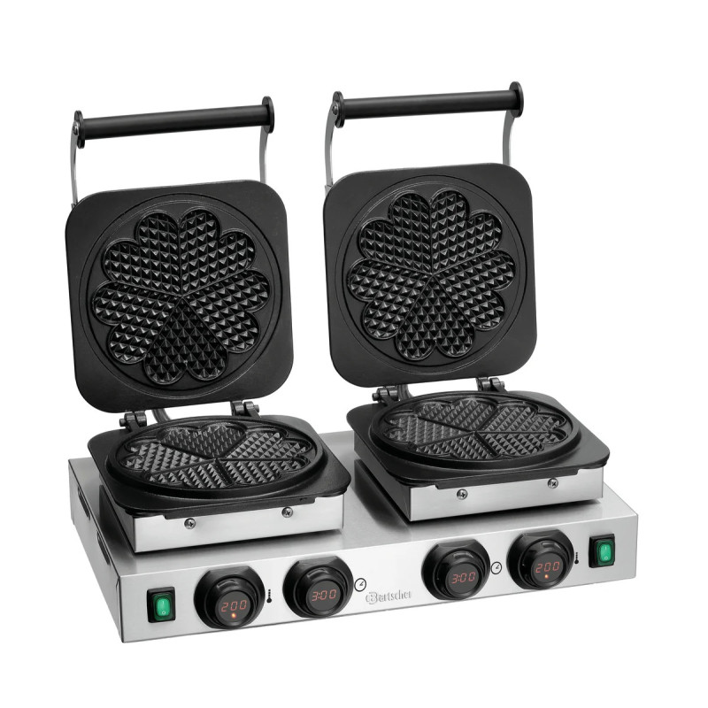 Gaufrier MDI 2HW211 double cuisson 2200W | bartscher