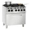 Cuisinière à gaz MFG 7341 puissante 19000W | bartscher