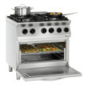 Cuisinière à gaz MFG 7341 puissante 19000W | bartscher