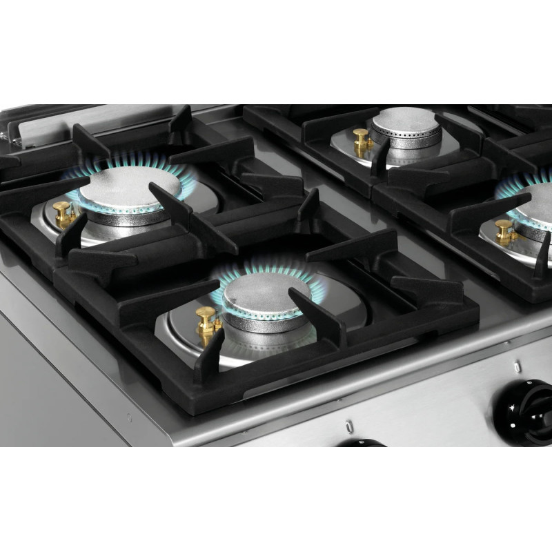 Cuisinière à gaz MFG 7341 puissante 19000W | bartscher