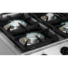 Cuisinière à gaz MFG 7341 puissante 19000W | bartscher