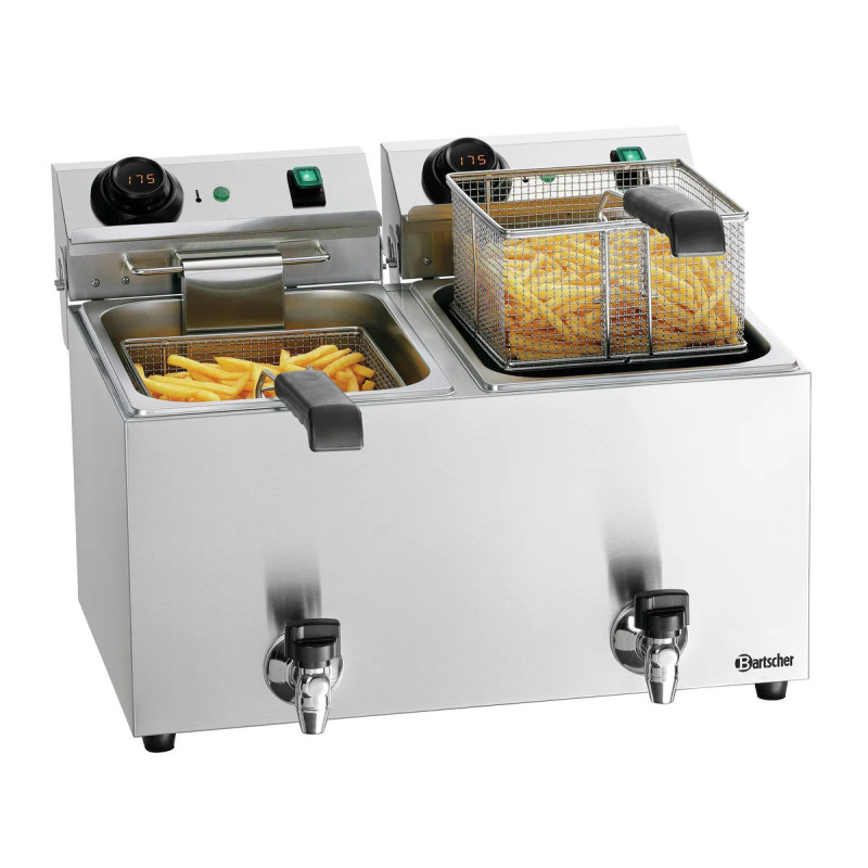 Friteuse MDI SNACK IV Plus 9L contrôle précis | bartscher