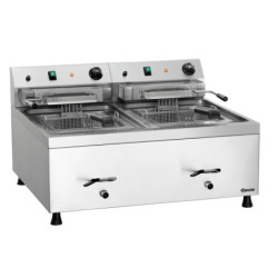 Fritteuse 12L-20 mit 2 Becken – leistungsstark | bartscher