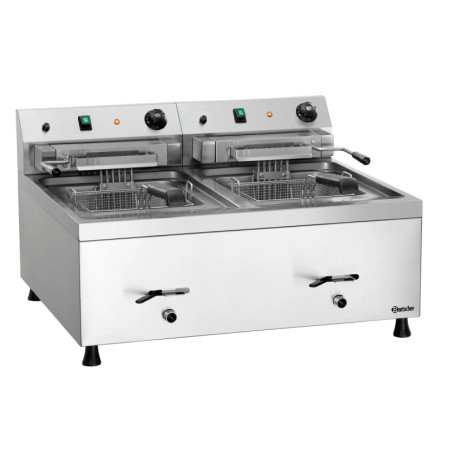 Fritteuse 12L-20 mit 2 Becken – leistungsstark | bartscher