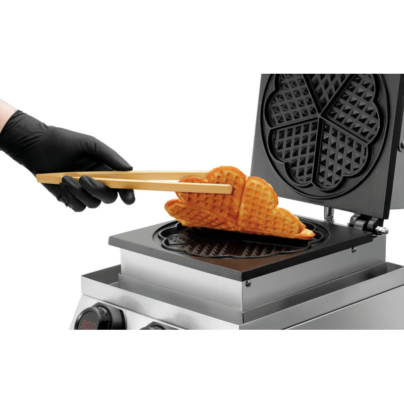 Gaufrier professionnel 1800W avec minuterie | bartscher