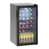 Bottle cooler 88L – Glass door LED lighting | bartscher