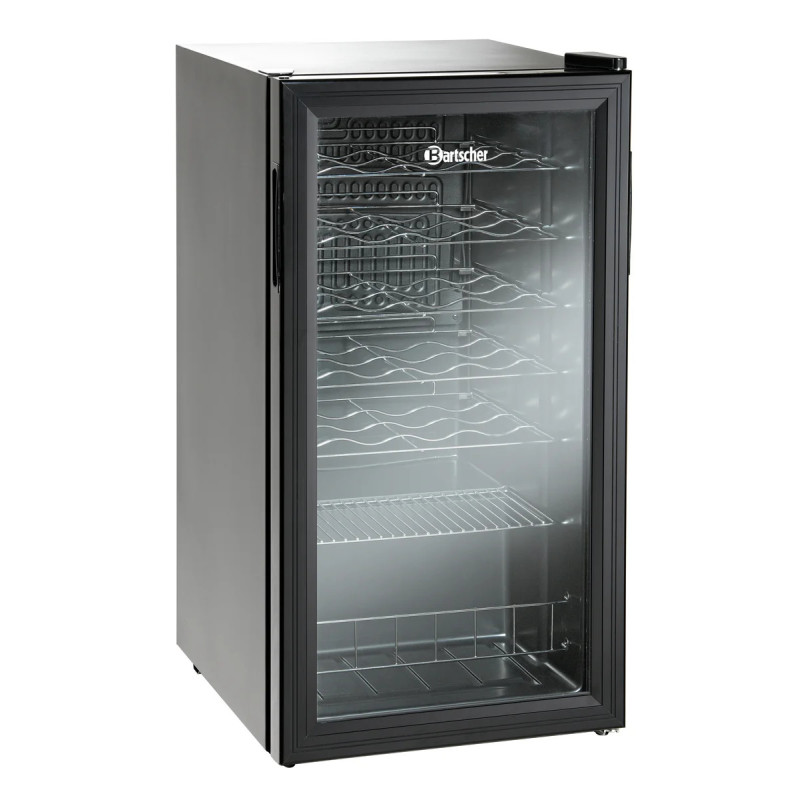 Flaschenkühlschrank 88L – LED Beleuchtung & Glastür | bartscher