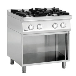 Gasherd 70040 – 29,4 kW Leistung, höhenverstellbar | bartscher