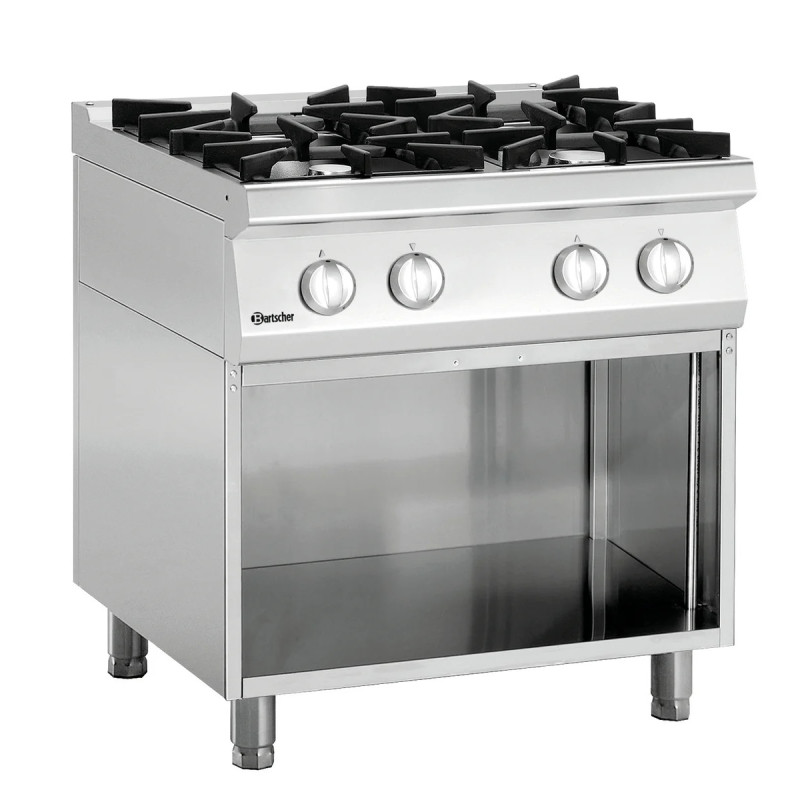Gasherd 70040 – 29,4 kW Leistung, höhenverstellbar | bartscher