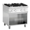 Gasherd 70040 – 29,4 kW Leistung, höhenverstellbar | bartscher