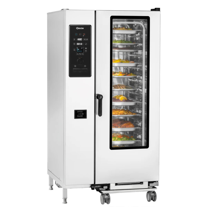 Combi steamer Gigasteam 20110DRS – 3 bar pressure | bartschser