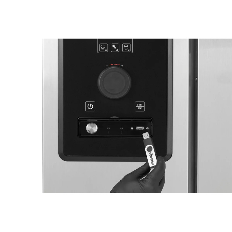 Combi steamer Gigasteam 20110DRS – 3 bar pressure | bartschser