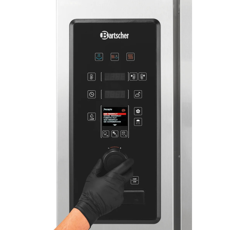 Combi steamer Gigasteam 20110DRS – 3 bar pressure | bartschser