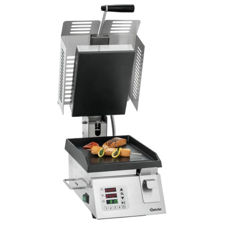 Grill contact DT 2000 1G – cuisson précise 2000W | bartscher