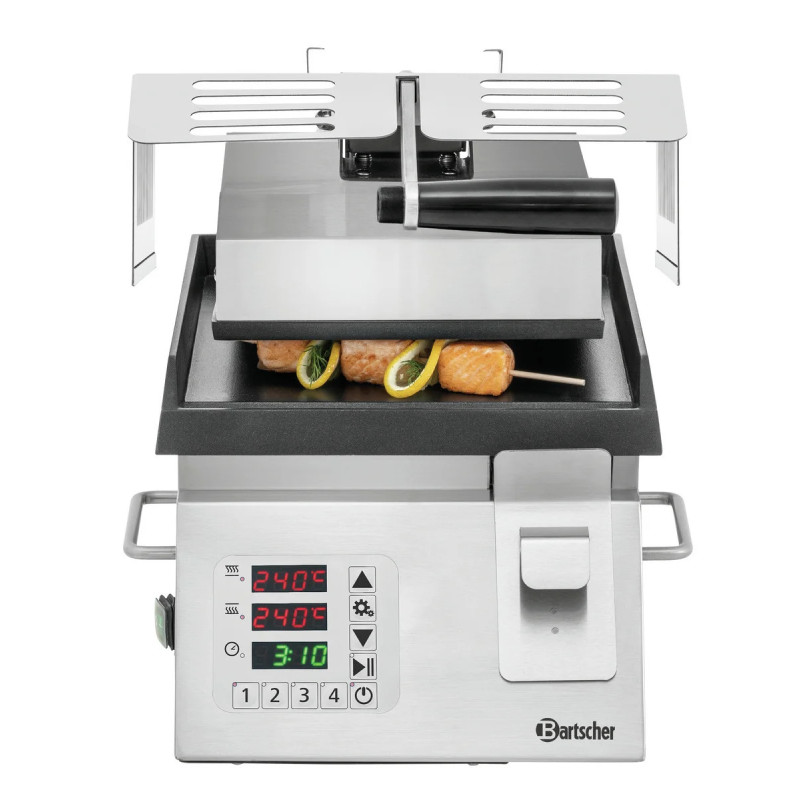 Grill contact DT 2000 1G – cuisson précise 2000W | bartscher