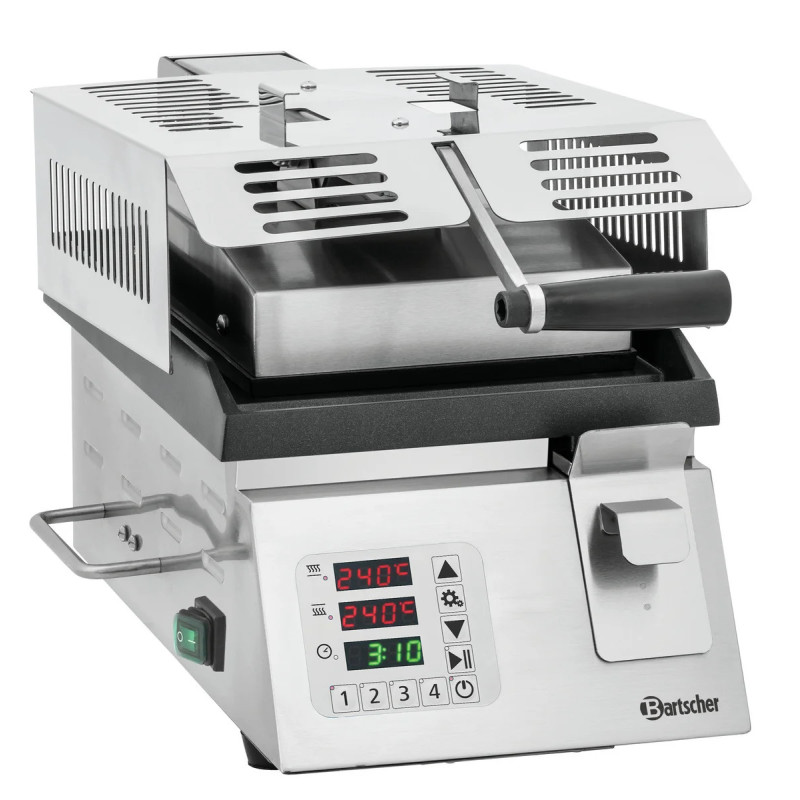 Grill contact DT 2000 1G – cuisson précise 2000W | bartscher