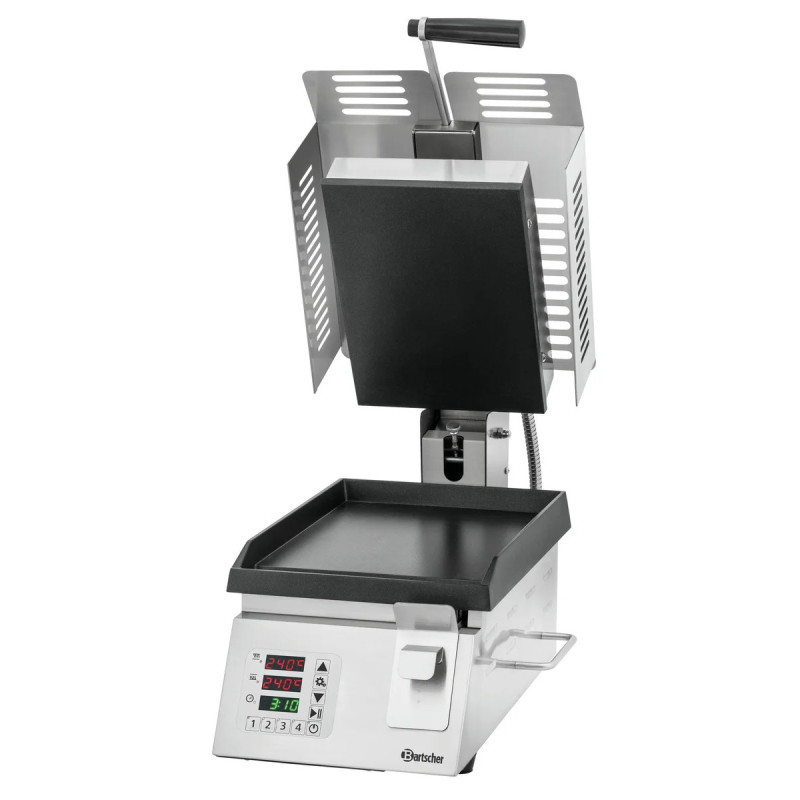 Grill contact DT 2000 1G – cuisson précise 2000W | bartscher